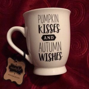 Pumpkin Kisses and Autumn Wishes Mug Coffee Cup